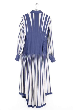 Robe Loewe Bleu en Cuir