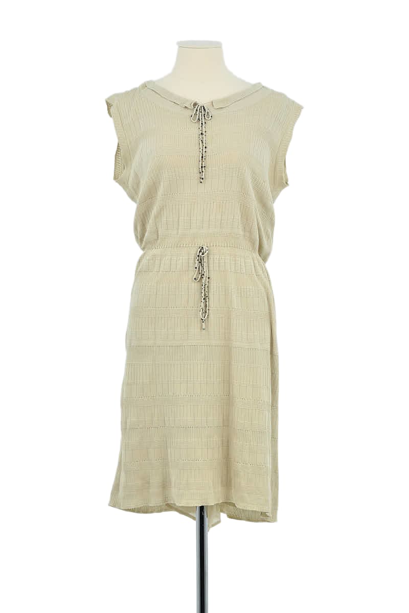 Robe Louis Vuitton Beige en Coton, taille S - Seconde Main