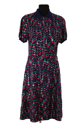 Robe Louis Vuitton Multicolore en Soie, taille M - Seconde Main