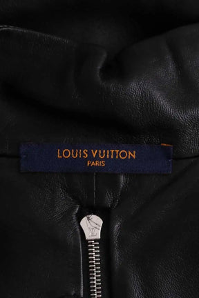 Robe Louis Vuitton Noir en Cuir