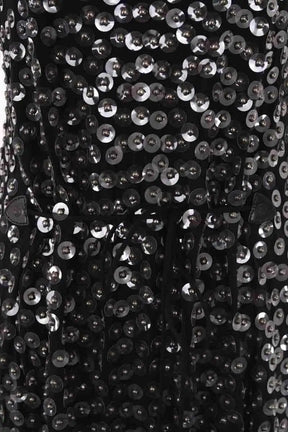 Robe Louis Vuitton Noir en Paillettes
