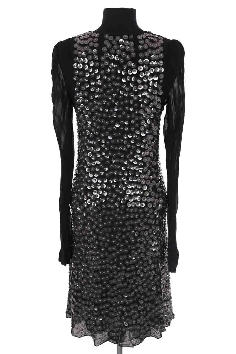 Robe Louis Vuitton Noir en Paillettes