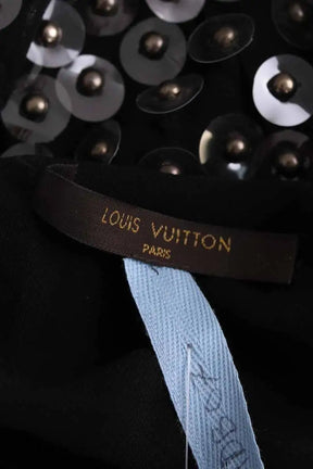 Robe Louis Vuitton Noir en Paillettes