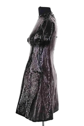 Robe Louis Vuitton Noir en Paillettes