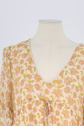Robe Louise Misha Beige en Viscose