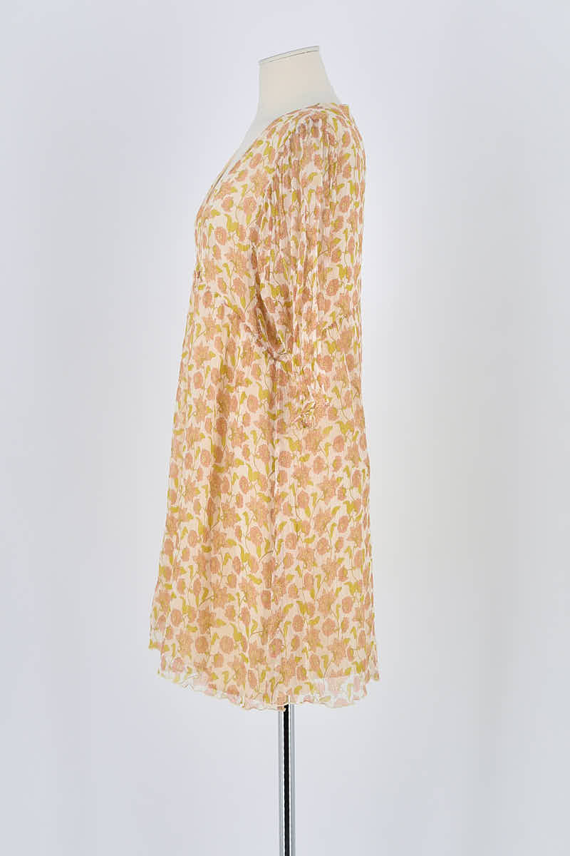 Robe Louise Misha Beige en Viscose
