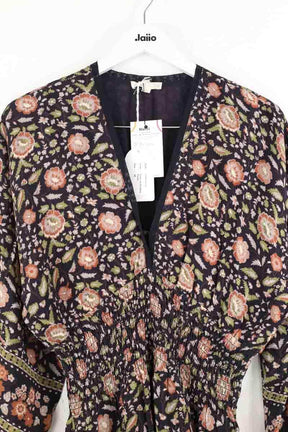 Robe Louise Misha Marine en Synthétique
