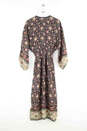 Robe Louise Misha Marine en Synthétique