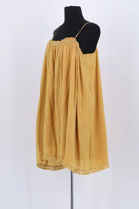 Robe Louise Misha Moutarde en Coton