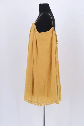 Robe Louise Misha Moutarde en Coton