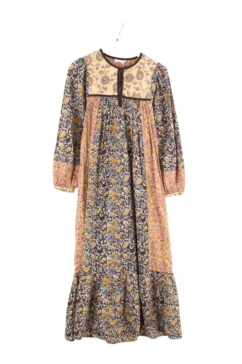 Robe Louise Misha Multicolore en Synthétique, taille S - Seconde Main