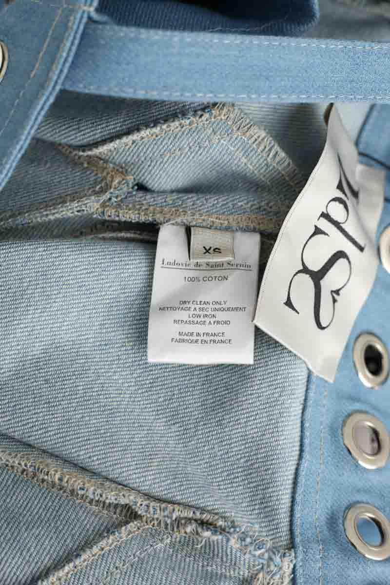 Robe Ludovic de Saint Sernin Bleu en Denim - Jeans