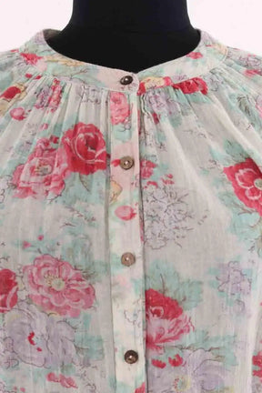 Robe Maison Hotel Blanc en Synthétique