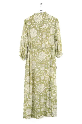 Robe Maison Hotel Vert en Viscose