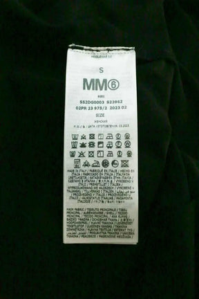 Robe Maison Martin Margiela Noir en Coton