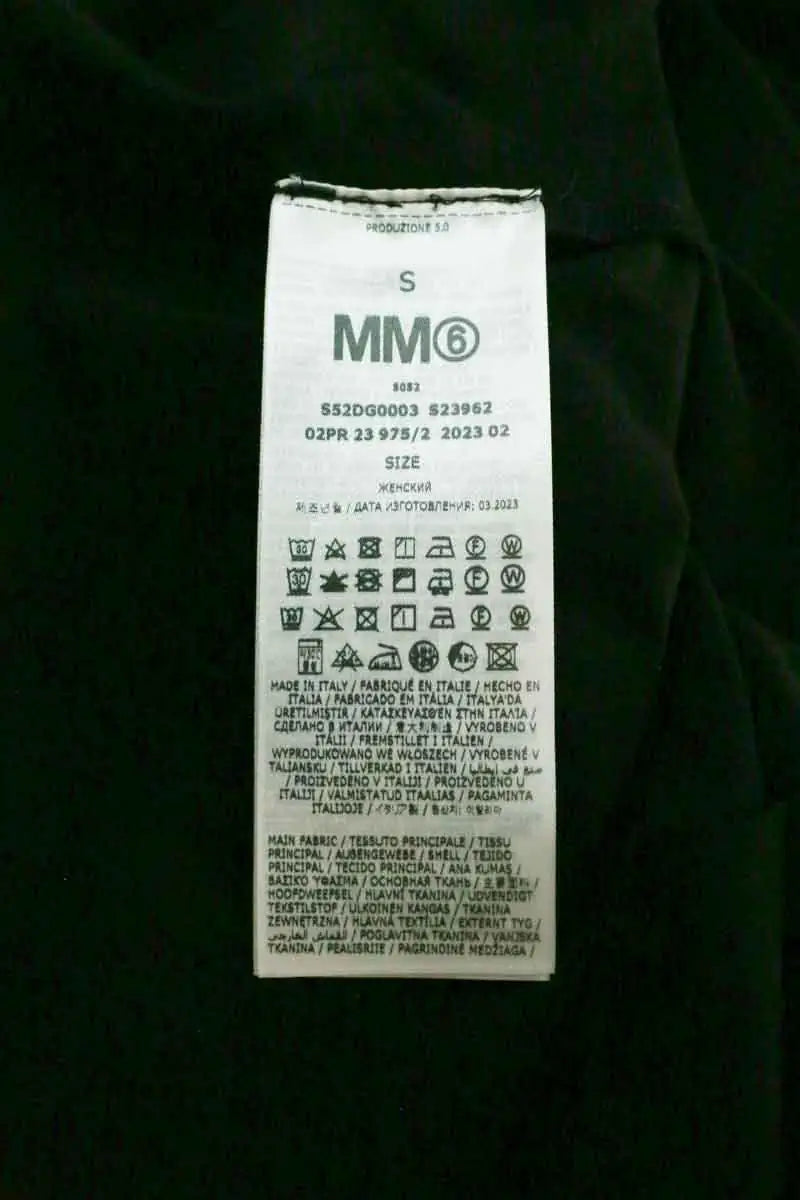 Robe Maison Martin Margiela Noir en Coton