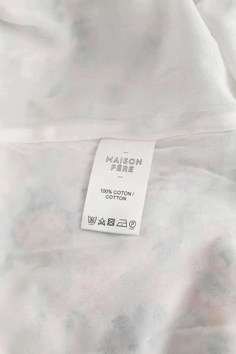 Robe Maison Père Liberty Multicolore en Coton