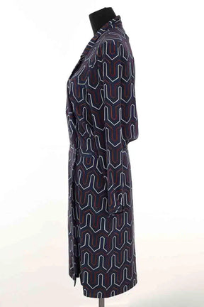 Robe Maison Père Marine en Soie