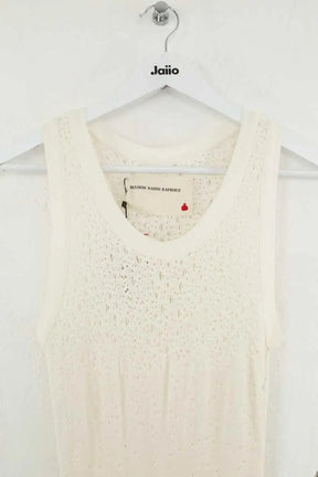Robe Maison Rabih Kayrouz Blanc en Coton