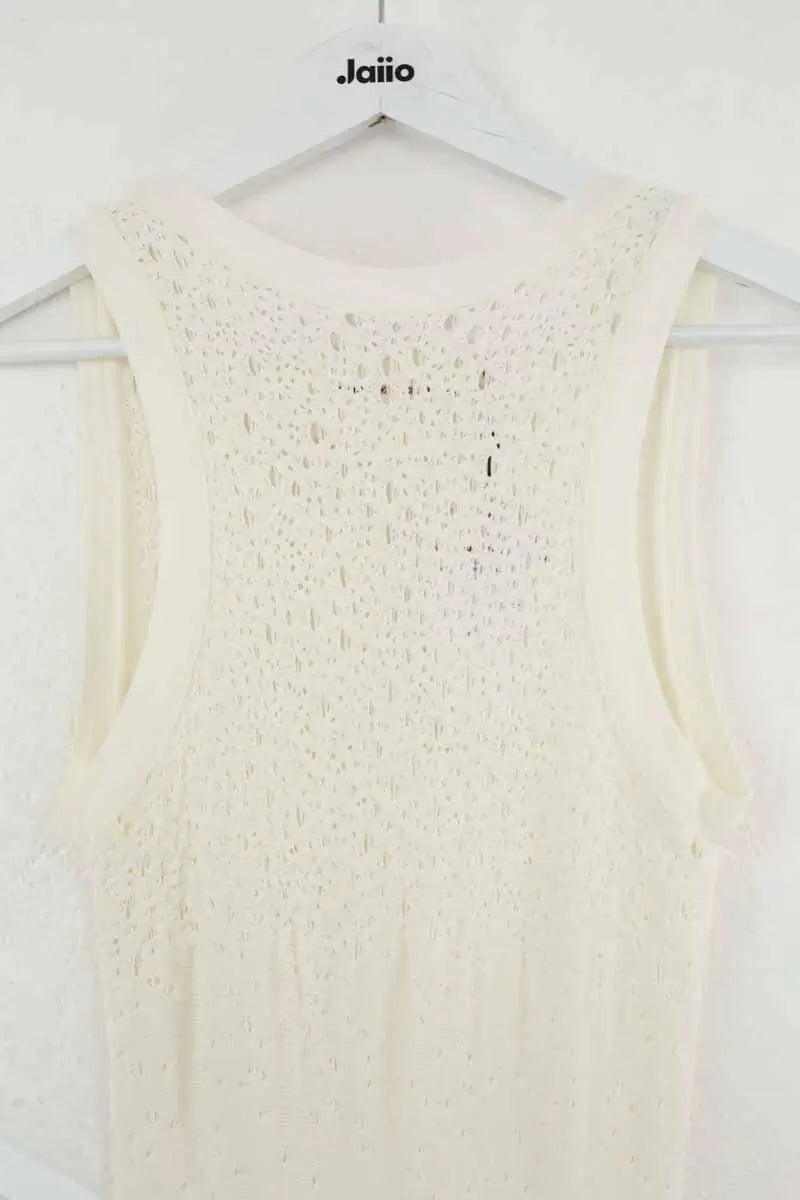 Robe Maison Rabih Kayrouz Blanc en Coton