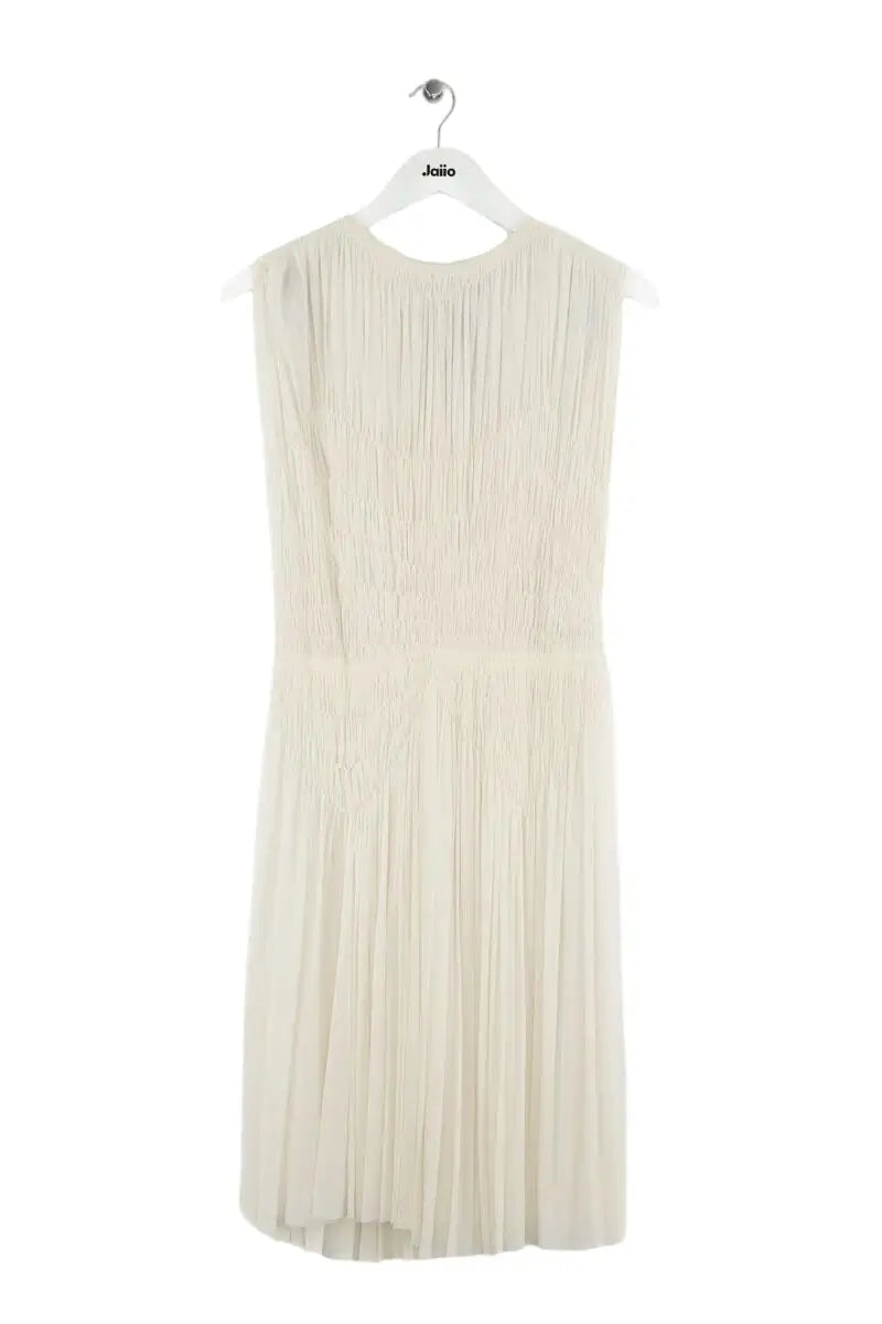 Robe Maison Rabih Kayrouz Blanc en Synthétique, taille S - Seconde Main