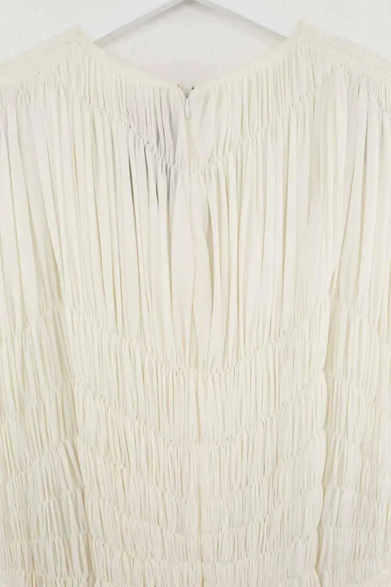 Robe Maison Rabih Kayrouz Blanc en Synthétique