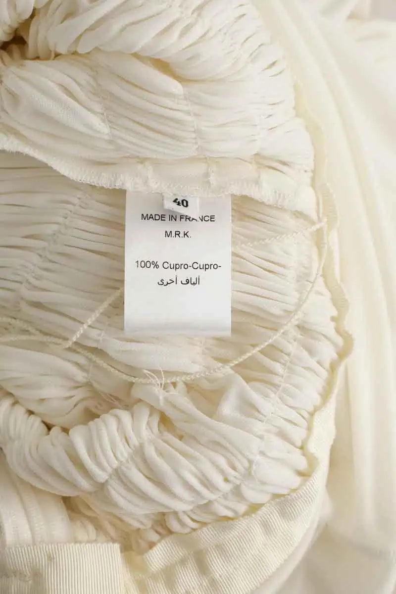 Robe Maison Rabih Kayrouz Blanc en Synthétique