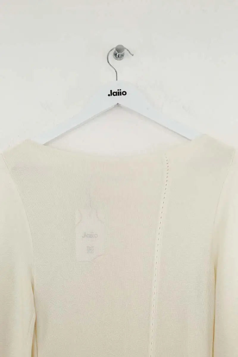 Robe Maison Rabih Kayrouz Blanc en Viscose