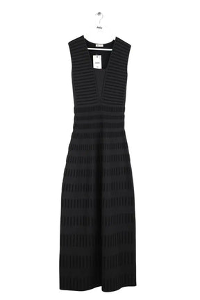 Robe Maison Ullens Noir en Coton, taille S - Seconde Main