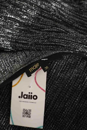 Robe Maje Anthracite en Synthétique
