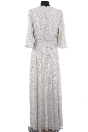 Robe Maje Argent en Synthétique