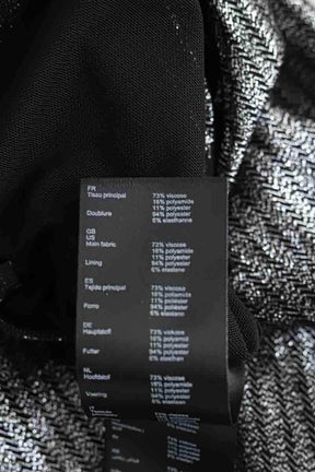 Robe Maje Argent en Synthétique