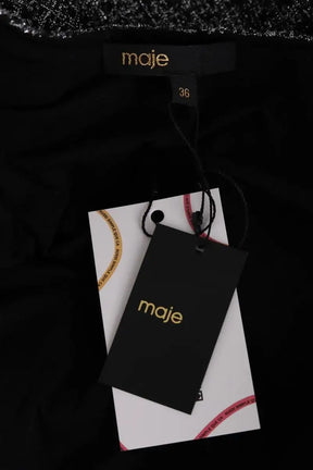 Robe Maje Argent en Synthétique