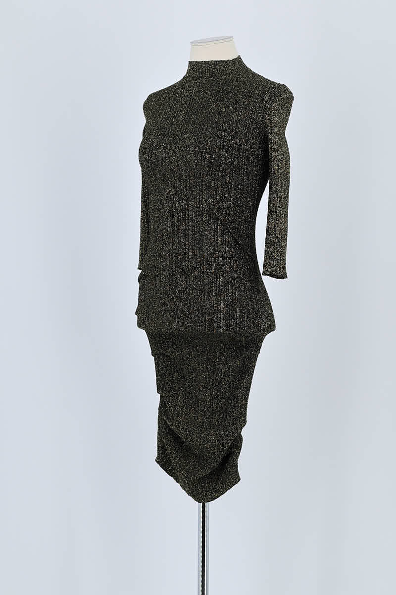 Robe Maje Argent en Viscose