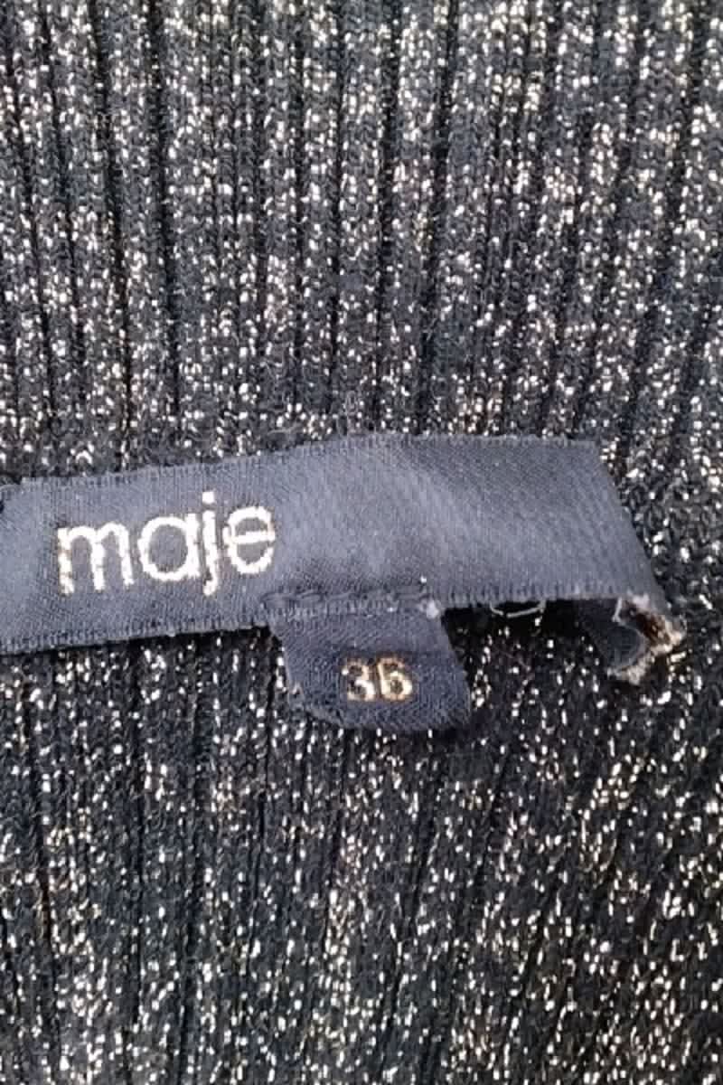 Robe Maje Argent en Viscose