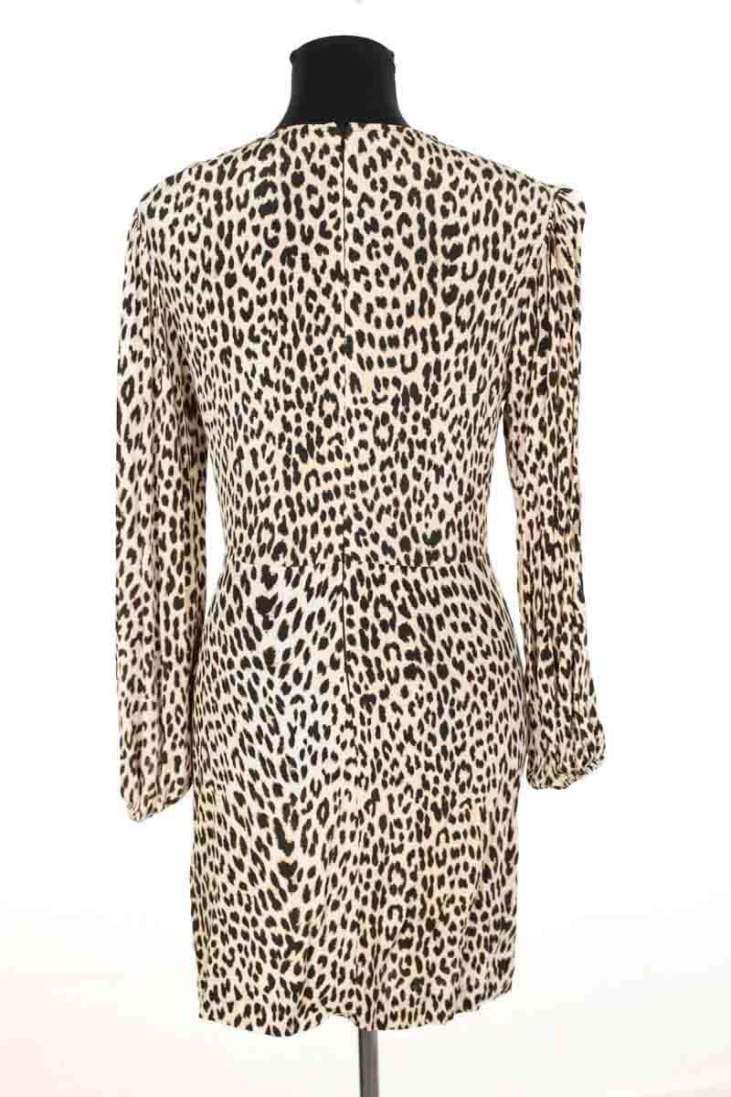 Robe Maje Beige en Synthétique