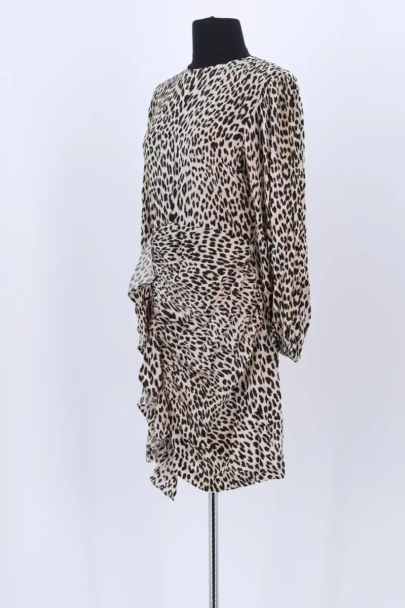 Robe Maje Beige en Viscose