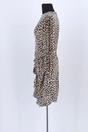 Robe Maje Beige en Viscose