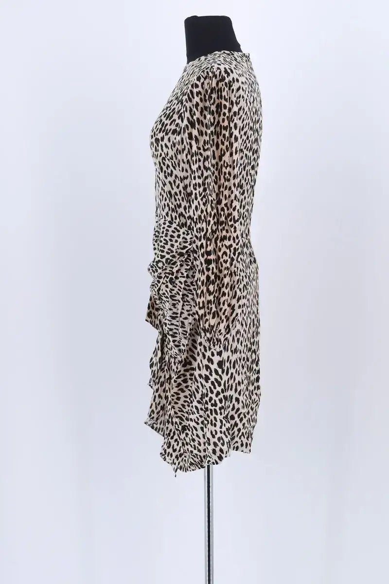 Robe Maje Beige en Viscose