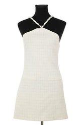 Robe Maje Blanc en Coton - élasthanne, taille S - Seconde Main