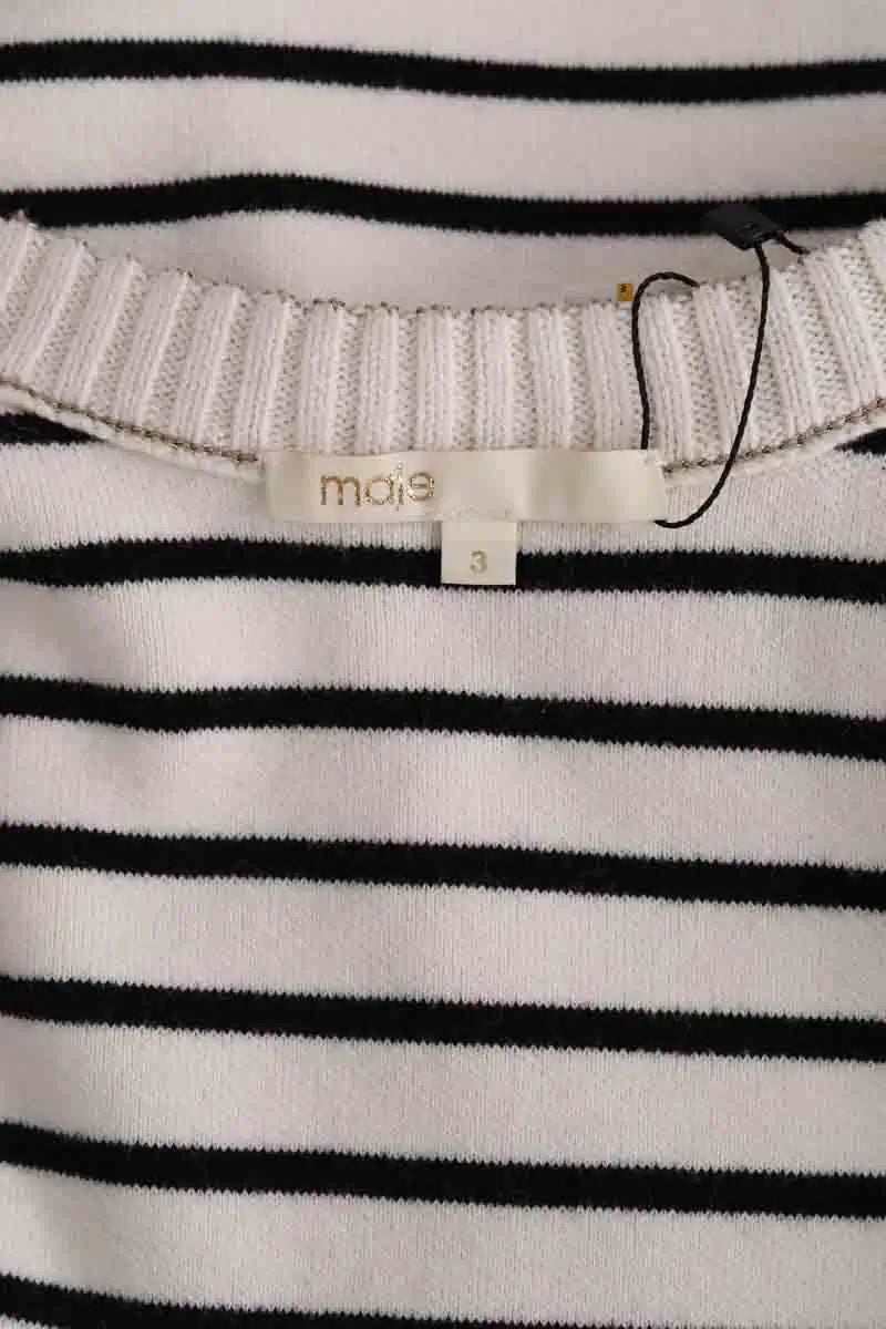 Robe Maje Blanc en Coton