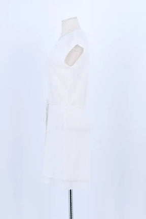 Robe Maje Blanc en Lin
