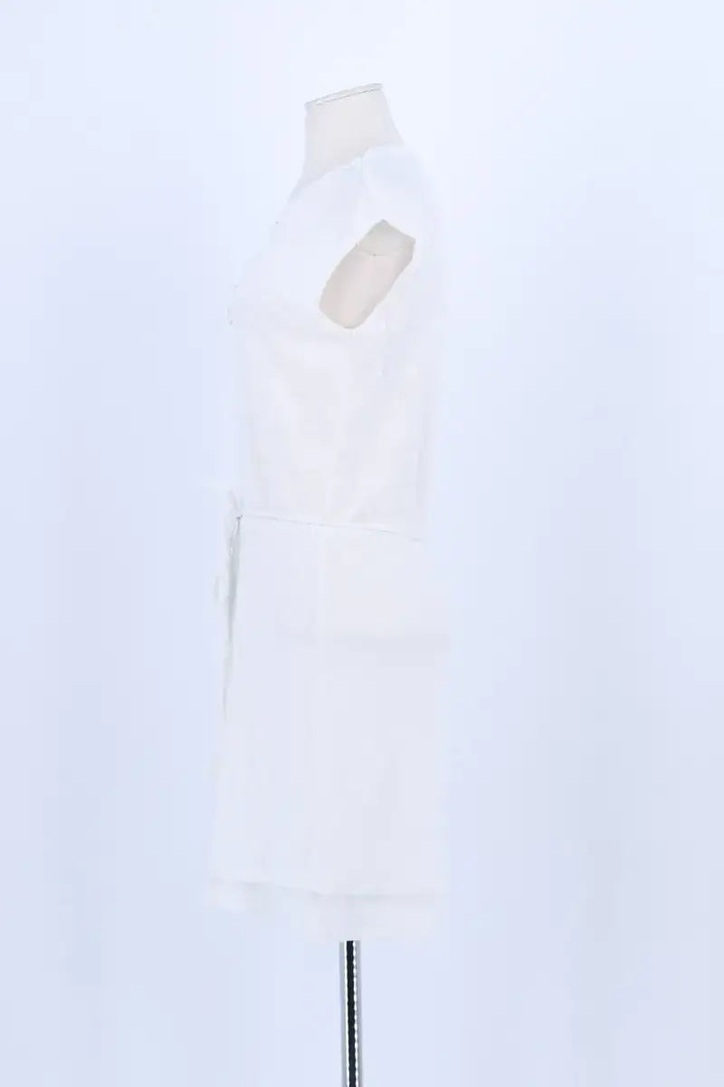 Robe Maje Blanc en Lin