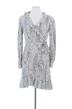 Robe Maje Blanc en Synthétique, taille S - Seconde Main