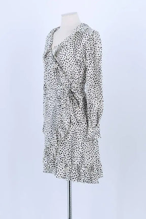 Robe Maje Blanc en Synthétique