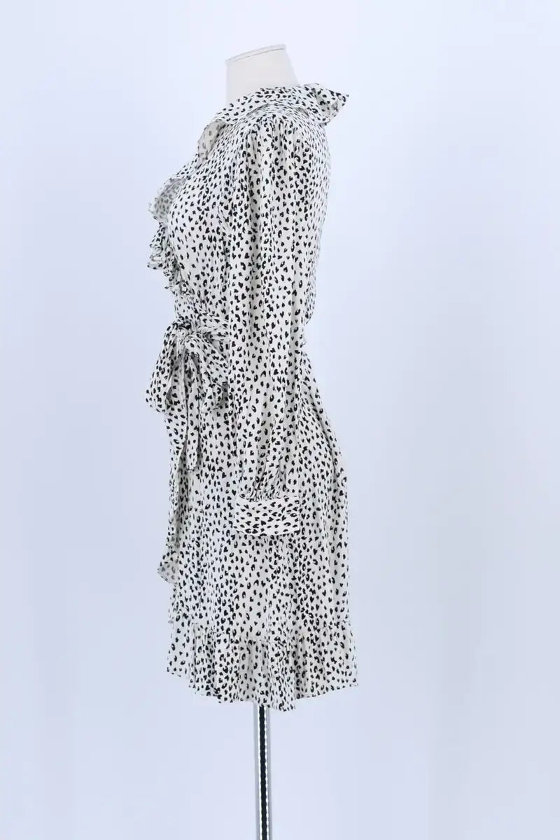 Robe Maje Blanc en Synthétique