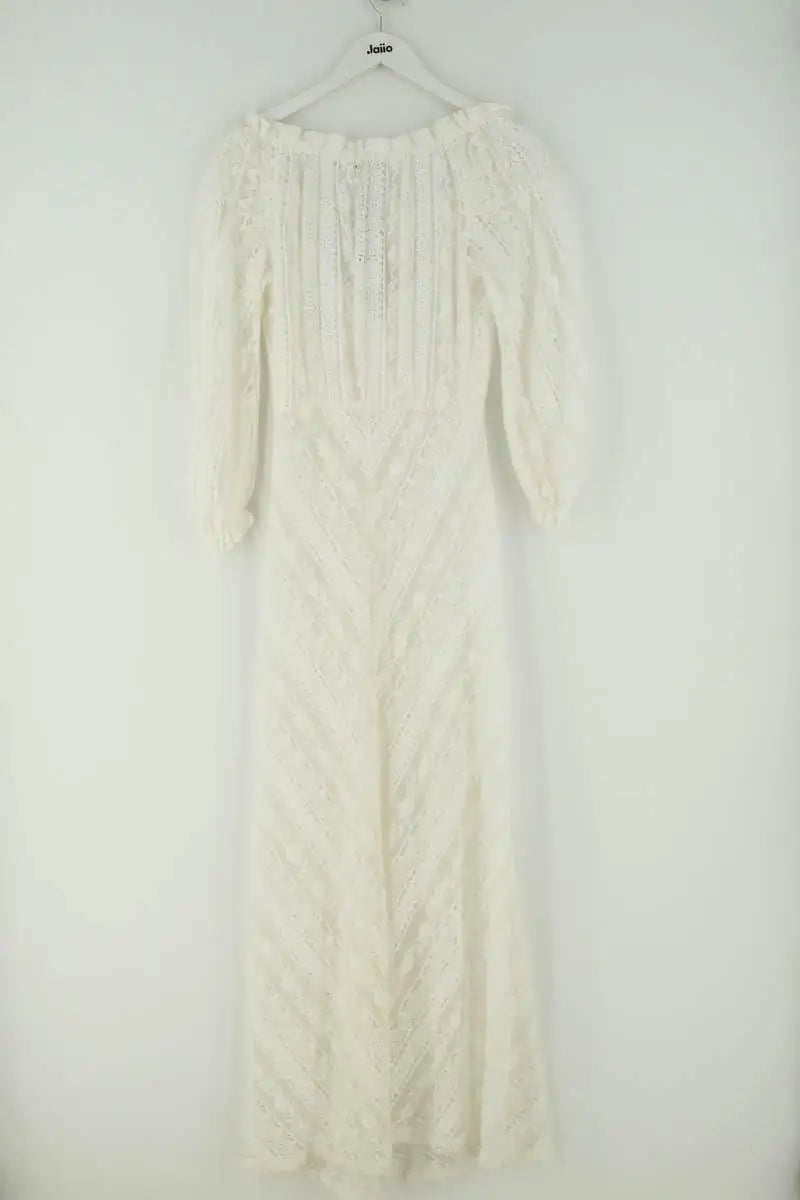 Robe Maje Blanc en Synthétique