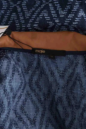Robe Maje Bleu en Coton