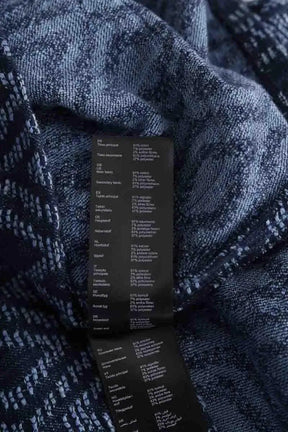 Robe Maje Bleu en Coton