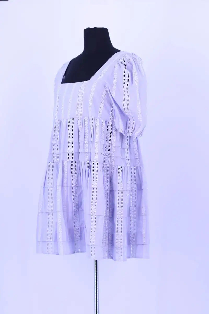Robe Maje Bleu en Coton